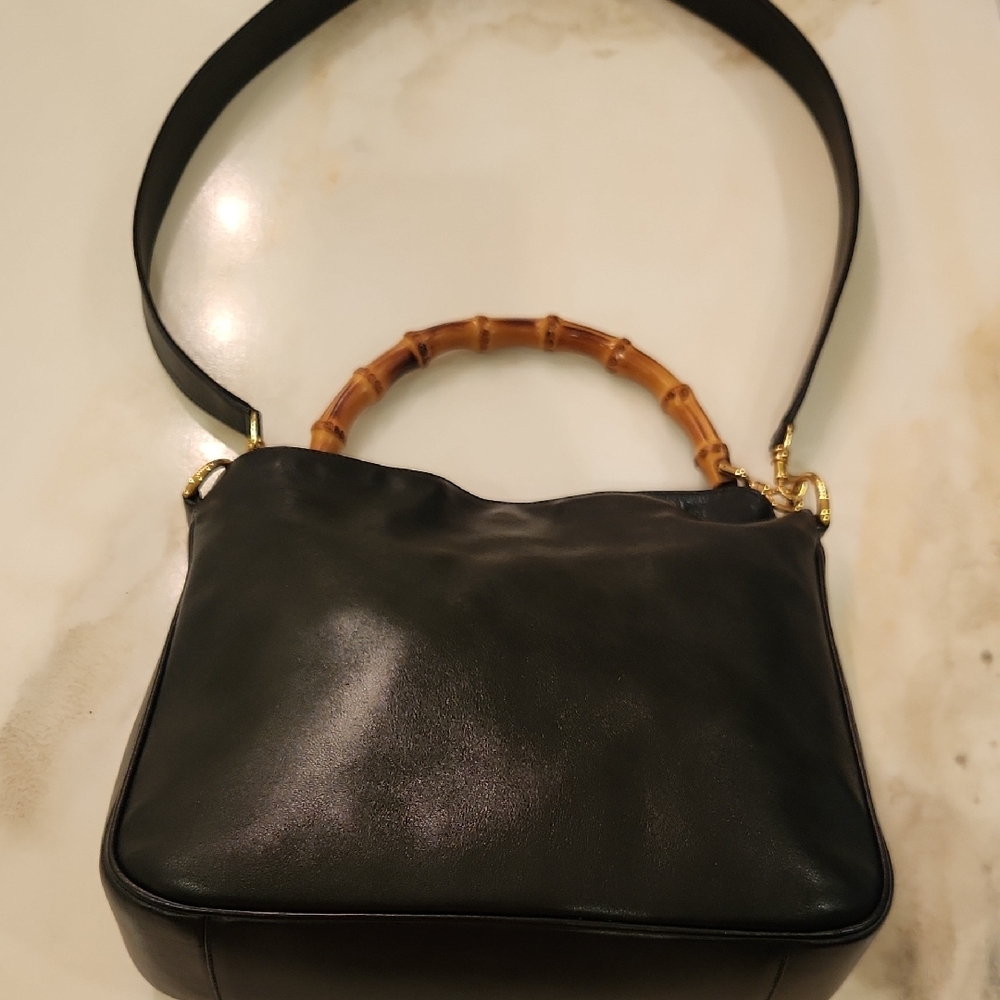 Gucci Diana with Bamboo Handle..Stunning! Comes With Long Strap Also! Free COA! - Picture 11 of 16